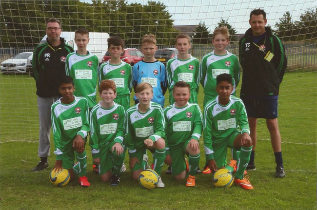 Hill Green Lawns Ltd are proud sponsors of Dartford Y.M.C.A under 13's